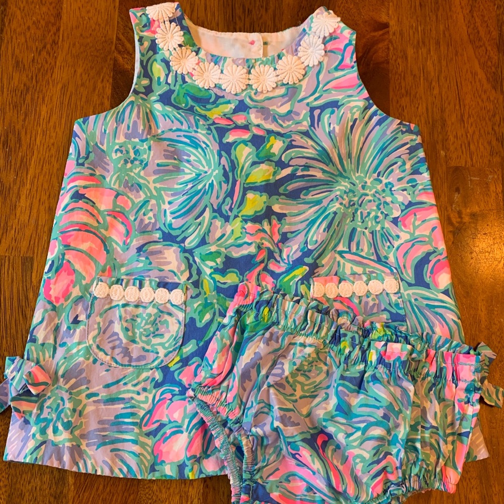 Lilly Pulitzer infant shift size 12-18 months